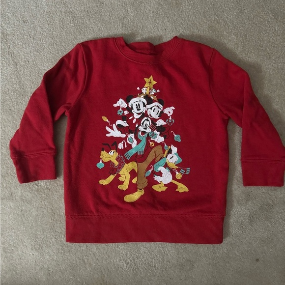 Mickey and Friends Christmas Hoodless Sweatshirt - Picture 1 of 3